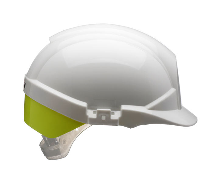 Beeswift Reflex Safety Helmet C/W Yellow Rear Flash