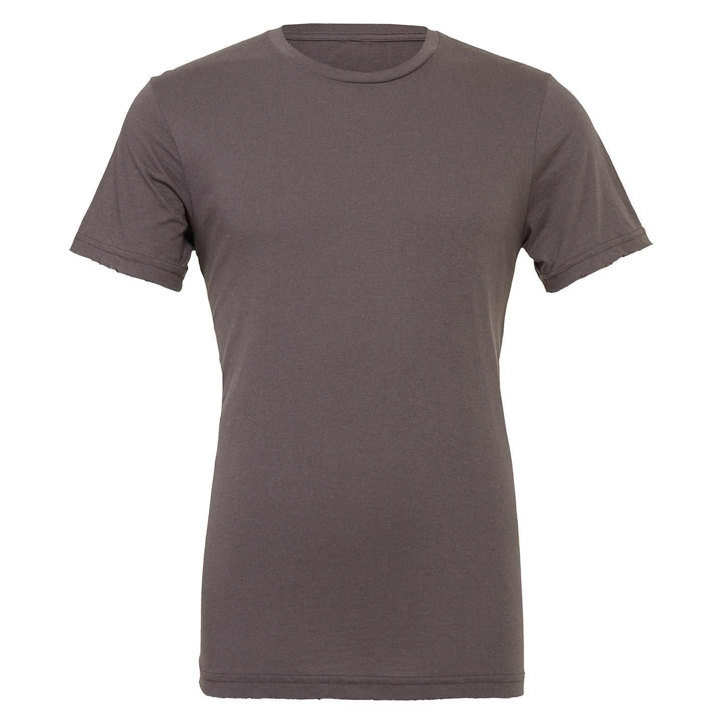 Bella Canvas Unisex Jersey Crew Neck T-Shirt - Asphalt