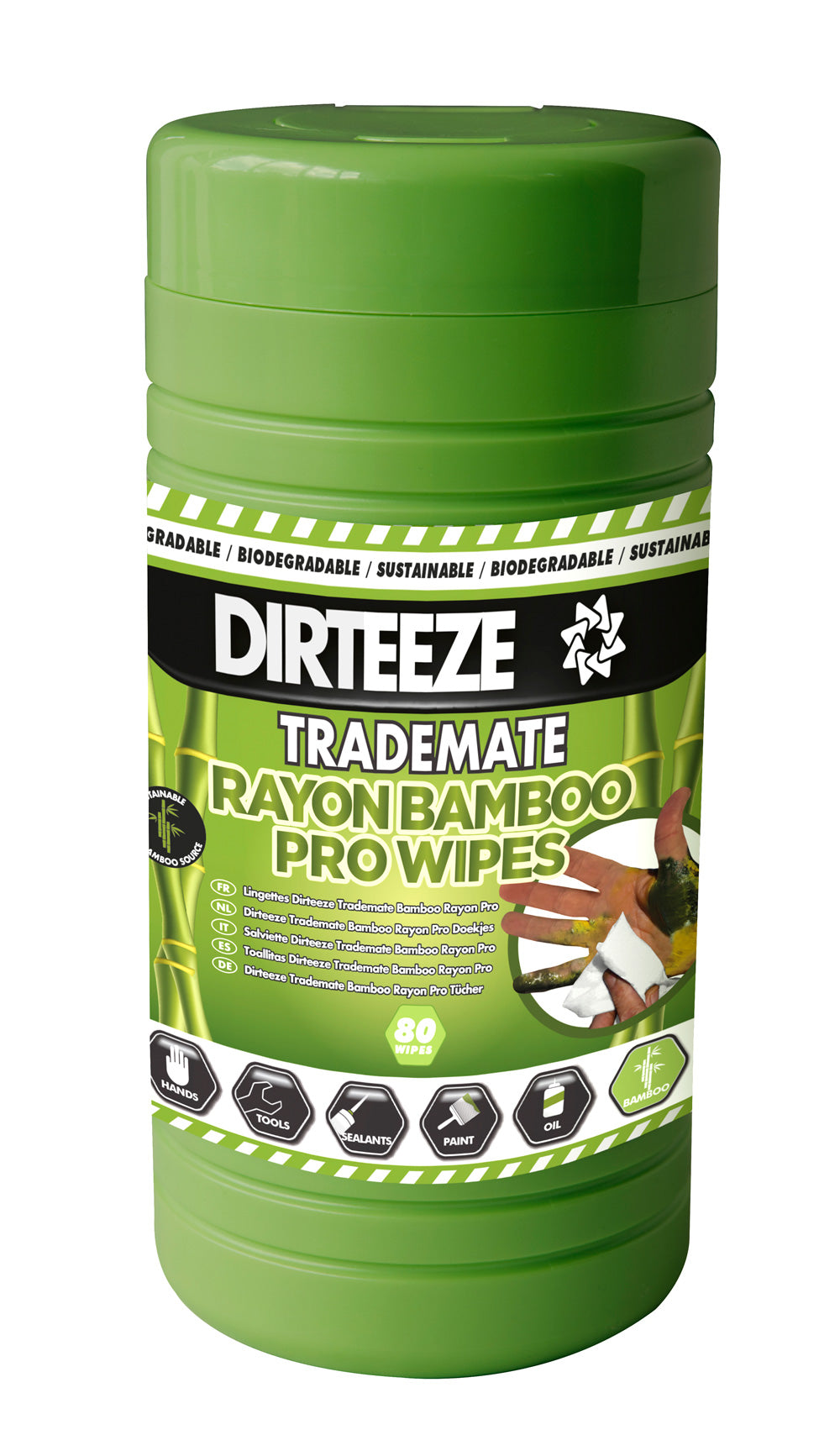 Beeswift Trademate Bamboo Rayon Wipes
