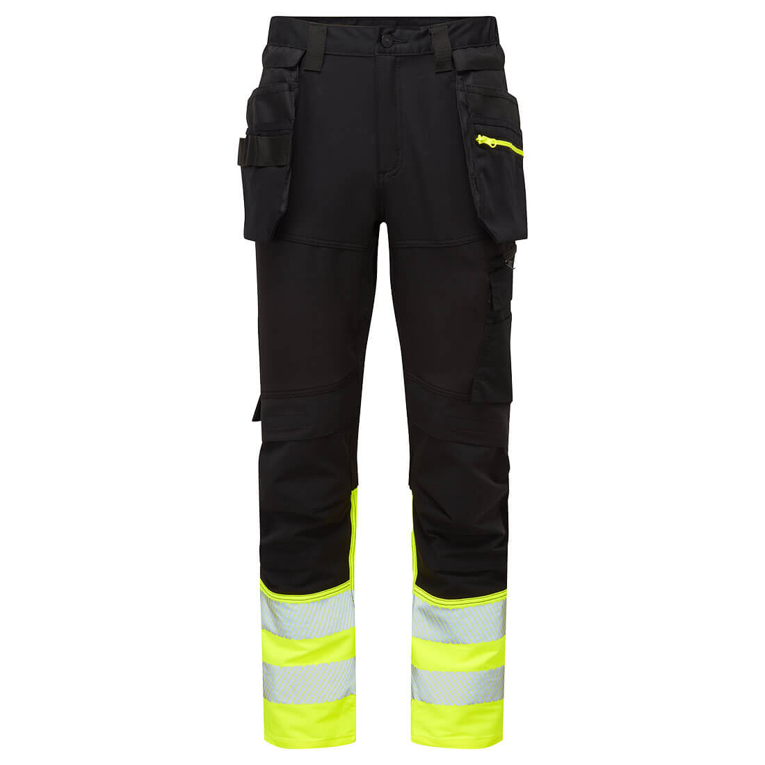 Portwest DX457 - DX4 Hi-Vis Class 1 Detachable Holster Pocket Craft Trousers