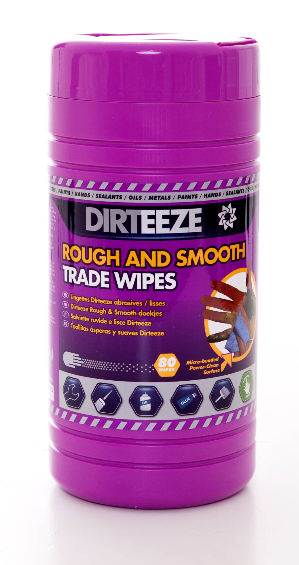 Beeswift Rough And Smooth Wipes (Tub Of 80)