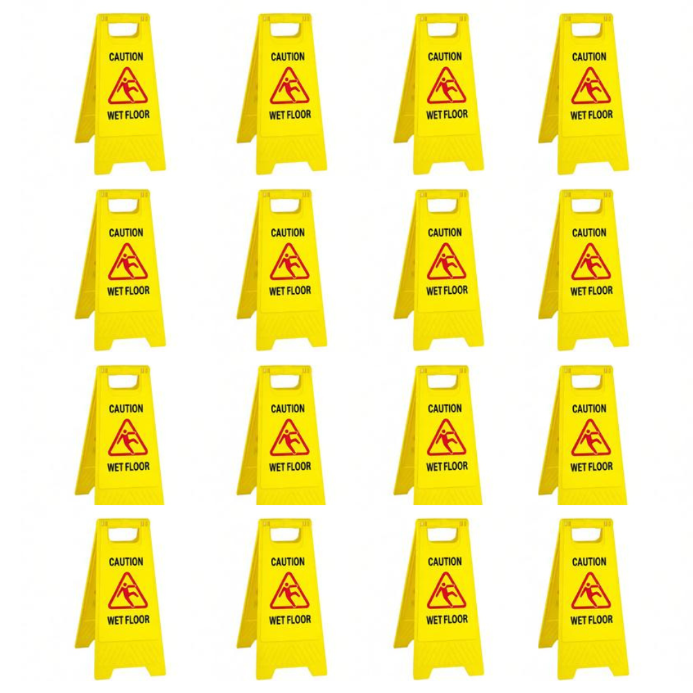 GS Workwear & Tools Caution "Wet Floor" Sign