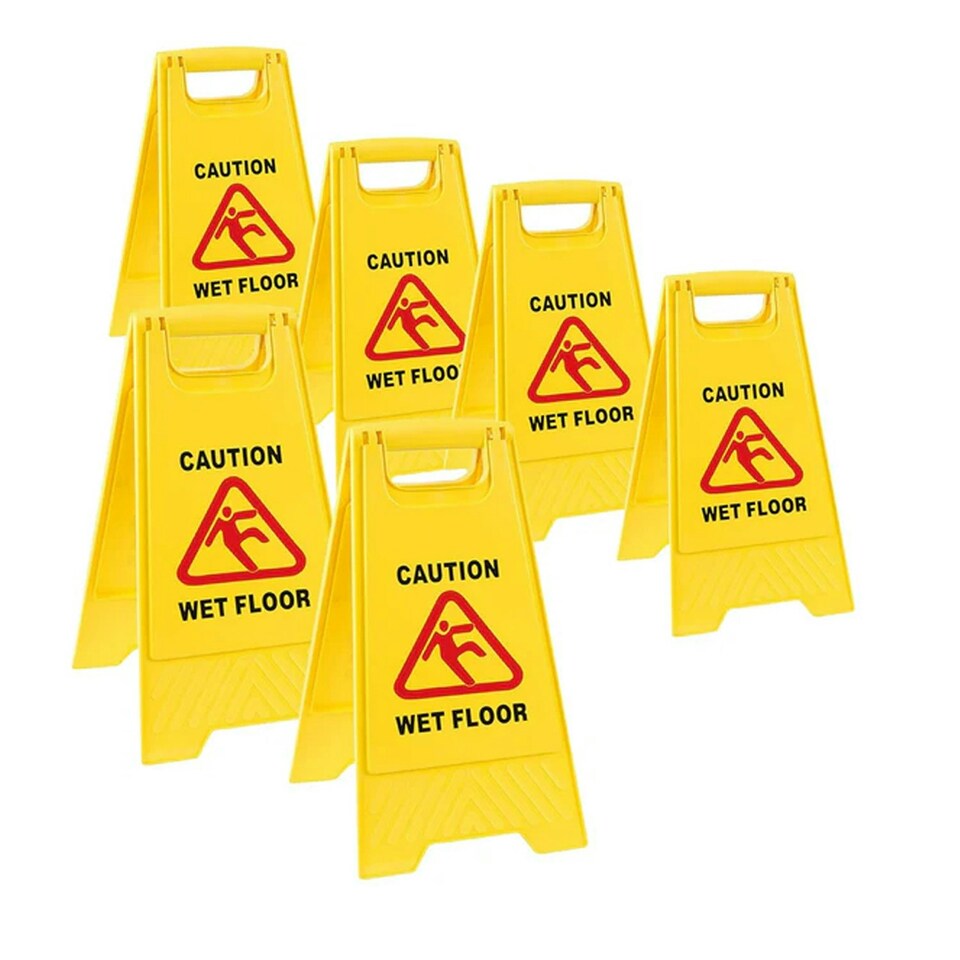 GS Workwear & Tools Caution "Wet Floor" Sign