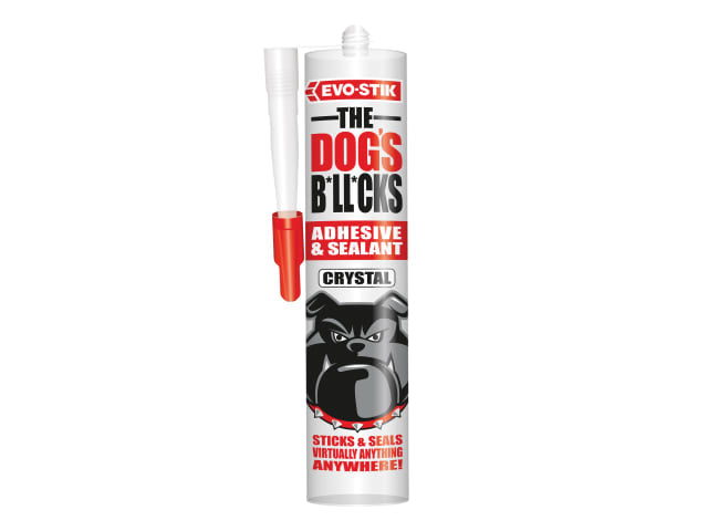 EVO-STIK The Dog's B*ll*cks Multipurpose Adhesive & Sealant Crystal Clear 290ml