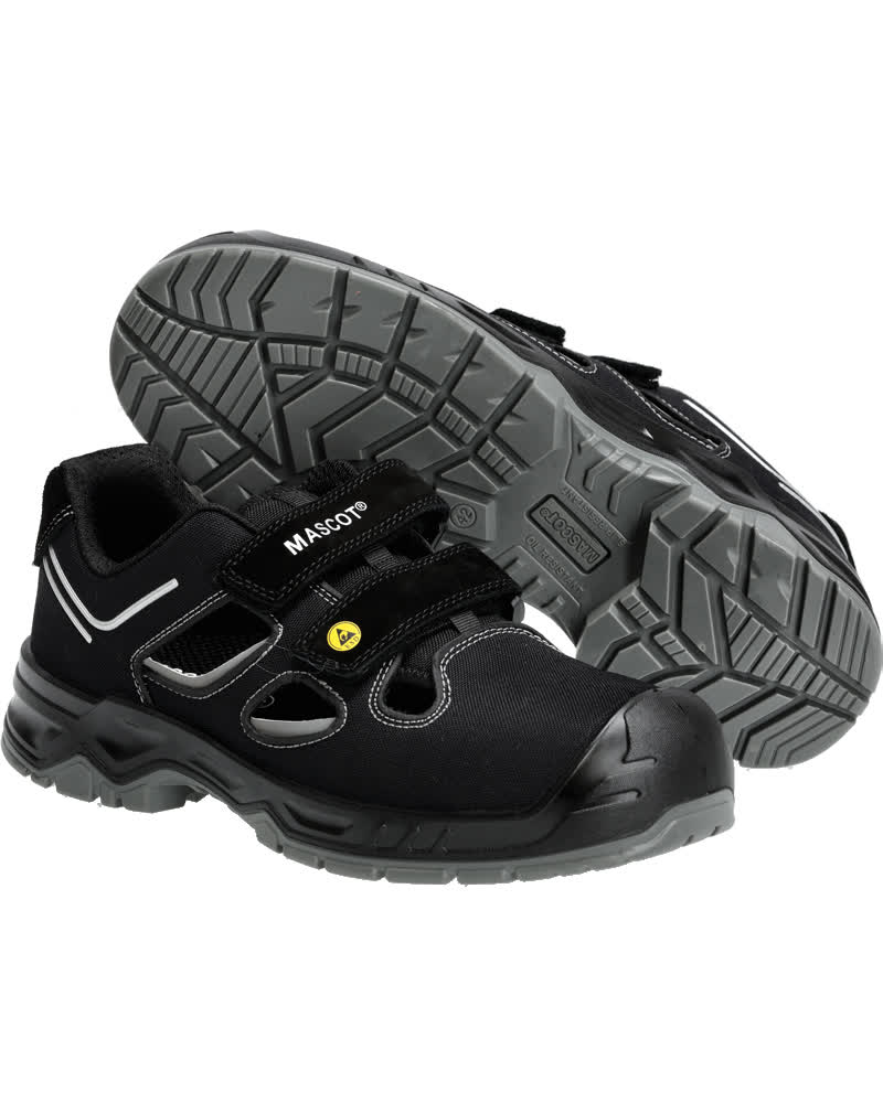 MASCOT Footwear Safety Sandals S1P With Touch Fastening Footwear F0100