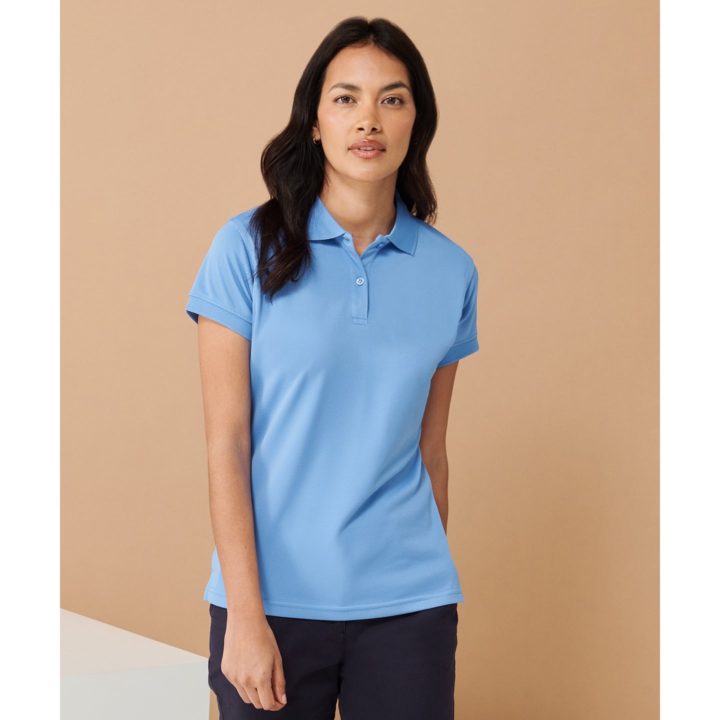 Henbury Women's Coolplus® Polo Shirt - Charcoal Grey