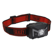 Sealey Rechargeable Head Torch 3W SMD LED Auto-Sensor