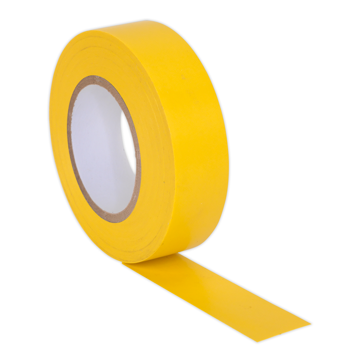 Sealey PVC Insulating Tape 19mm x 20m Yellow Pack of 10