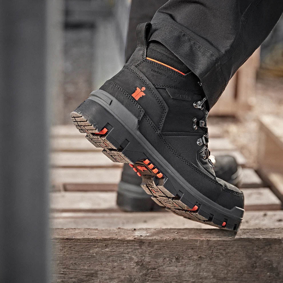 Scruffs Rugged Safety Work Boots Steel Toe Heavy Duty Workwear