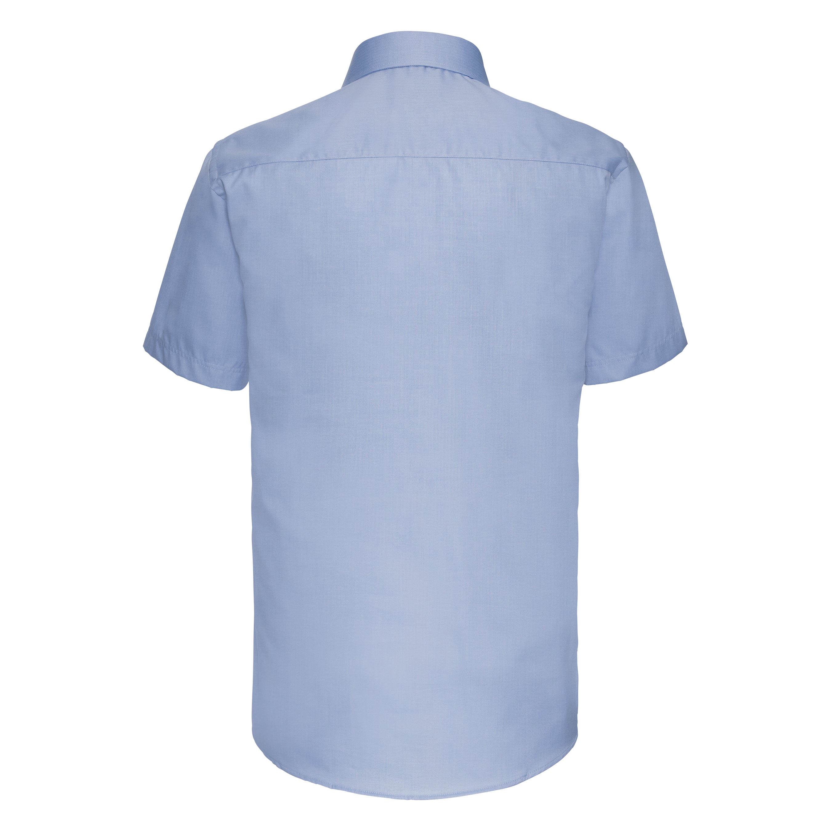 Russell Collection Short Sleeve Herringbone Shirt