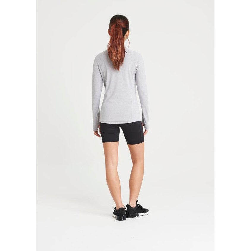 Awdis Just Cool Women's Cool Flex Long Half-Zip Top