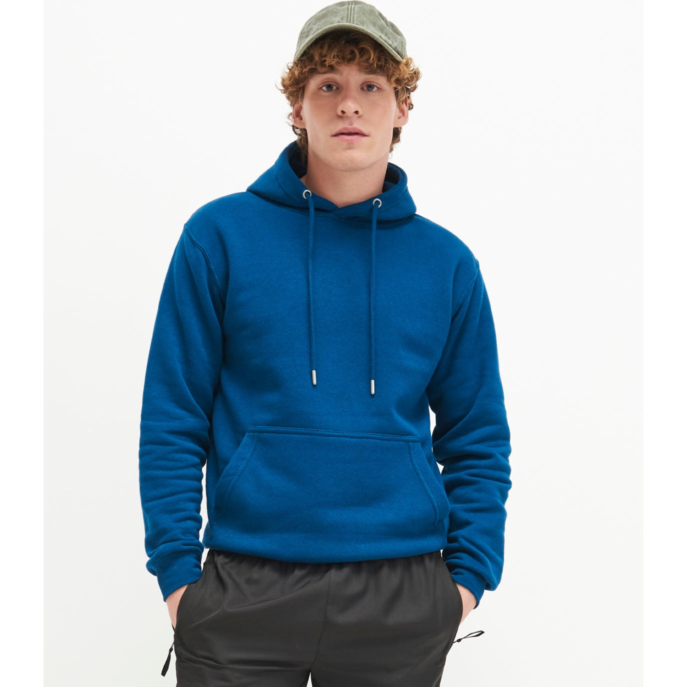 Awdis Just Hoods Organic Hoodie - Royal Blue