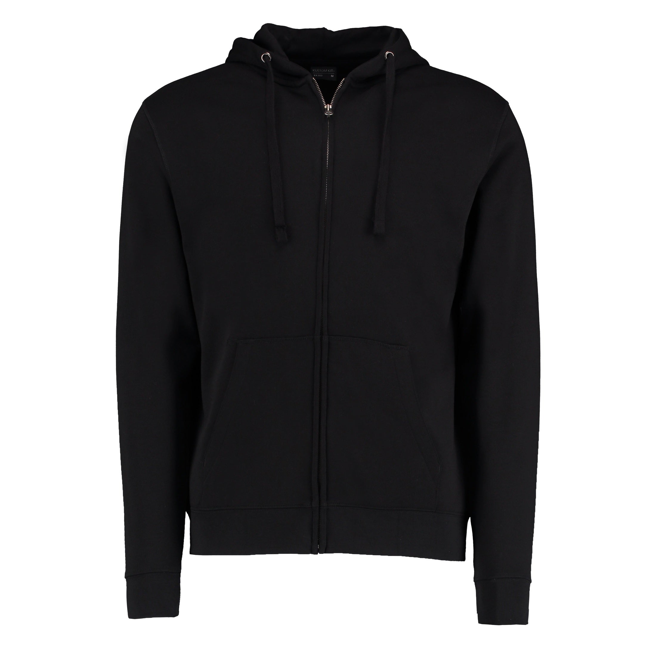 Kustom Kit Klassic Hooded Zipped Jacket Superwash® 60° Long Sleeve (Regular Fit)