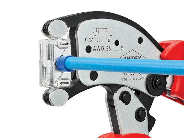 Knipex Twistor16® Self-Adjusting Crimping Pliers 200mm
