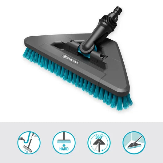 Gardena Cleansystem Handle Brush hard flex