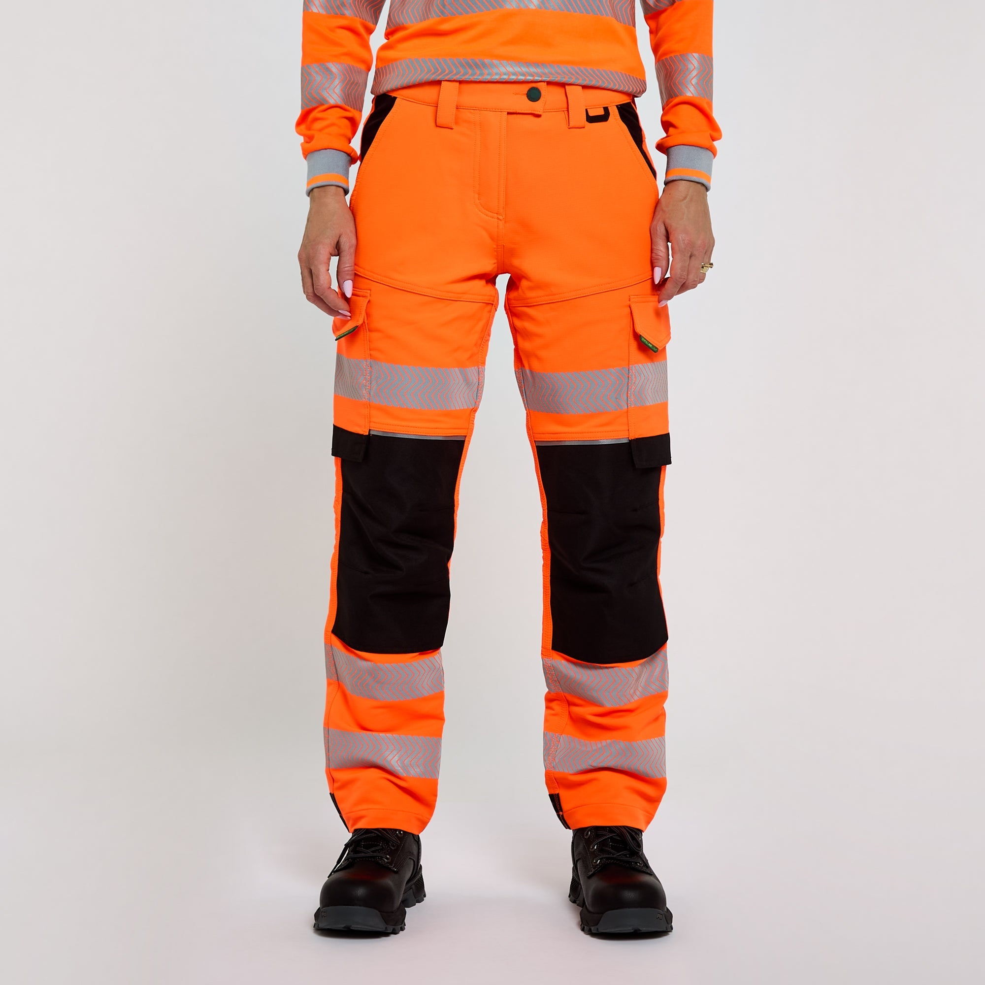 Pulsar Women's Stretch Combat Trousers Orange