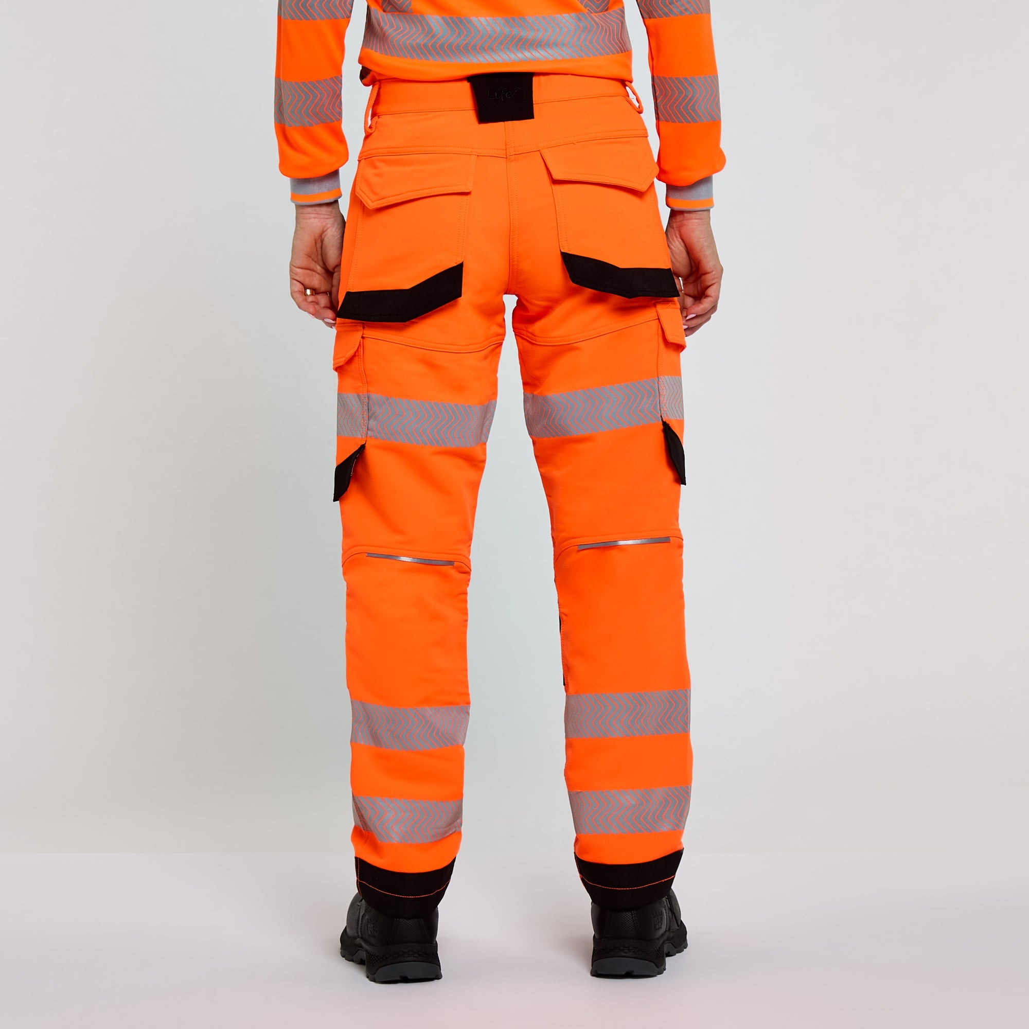 Pulsar Women's Stretch Combat Trousers Orange