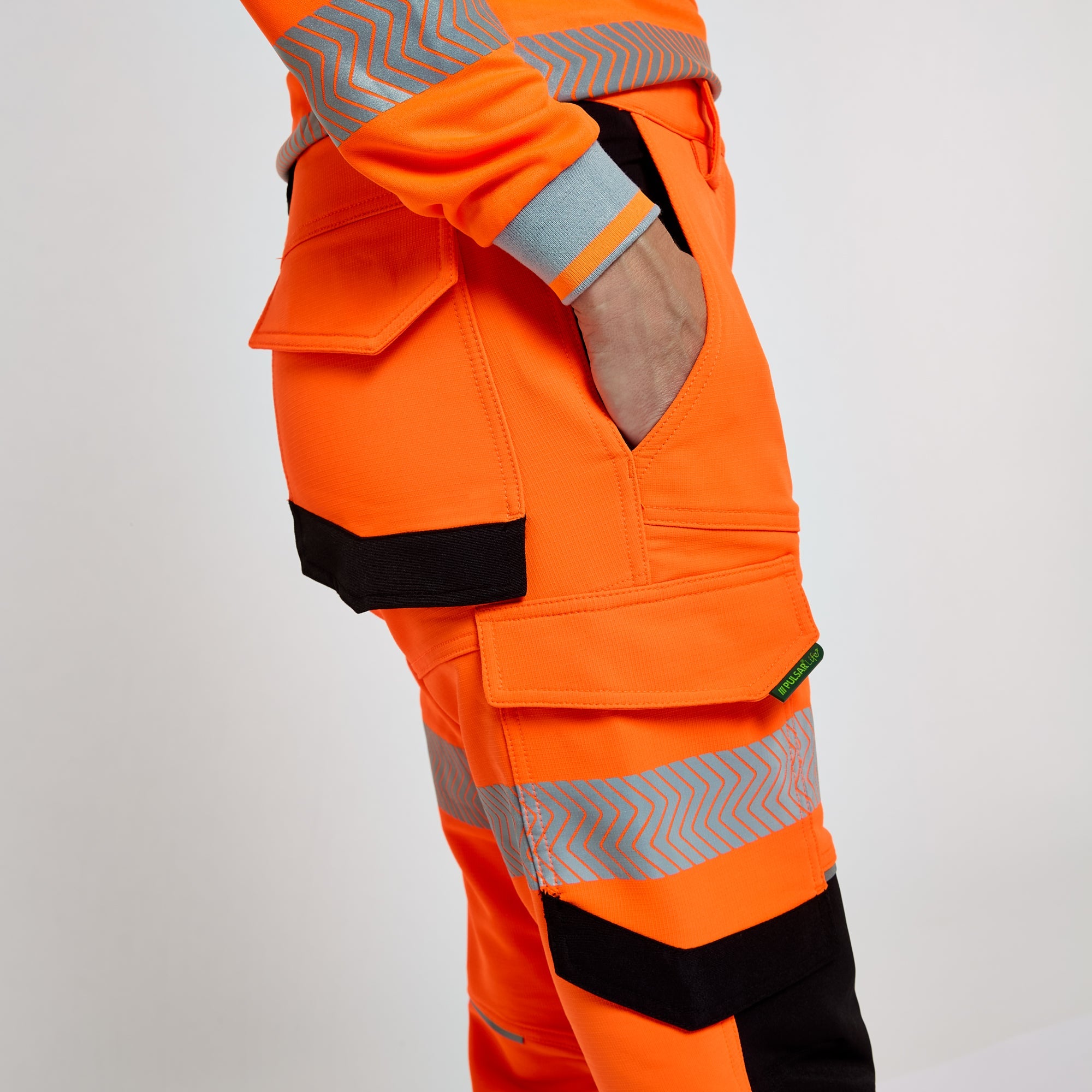 Pulsar Women's Stretch Combat Trousers Orange