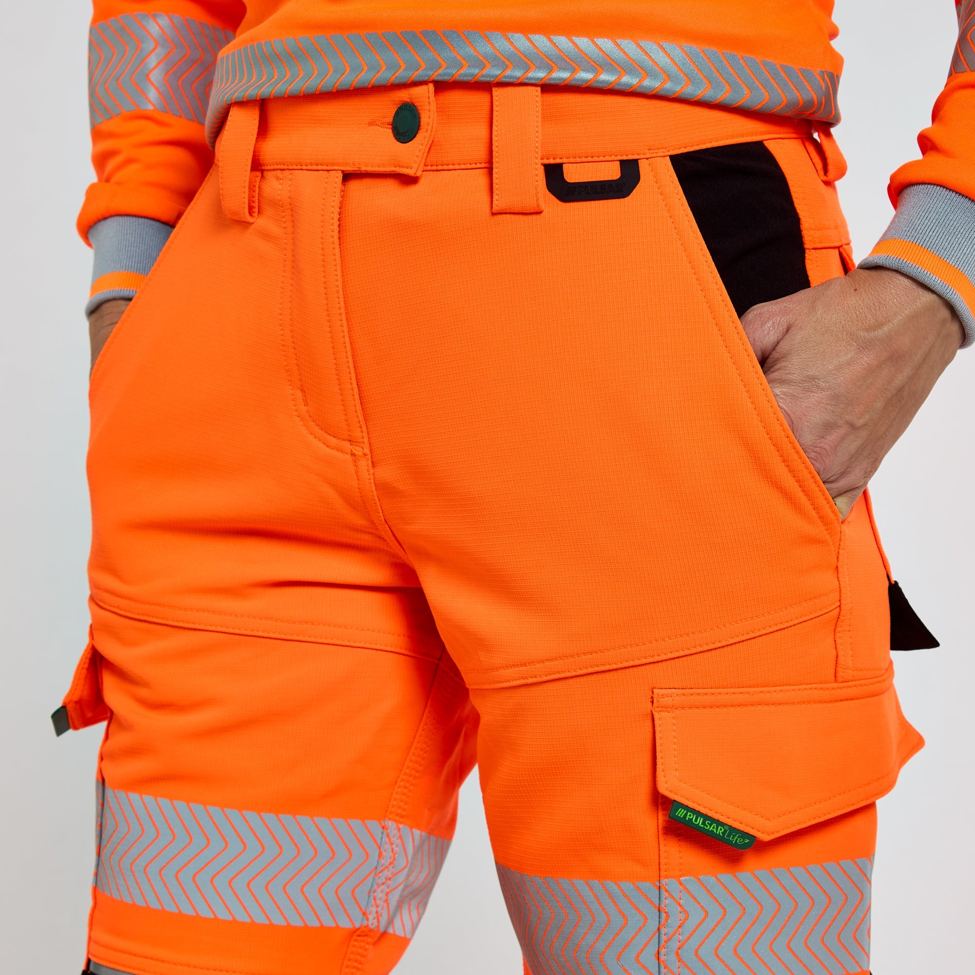 Pulsar Women's Stretch Combat Trousers Orange