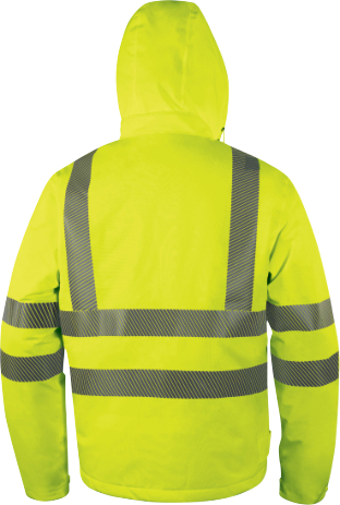 Delta Plus FLENHV Waterproof Winter Jacket – Insulated, Hi-Vis & Breathable