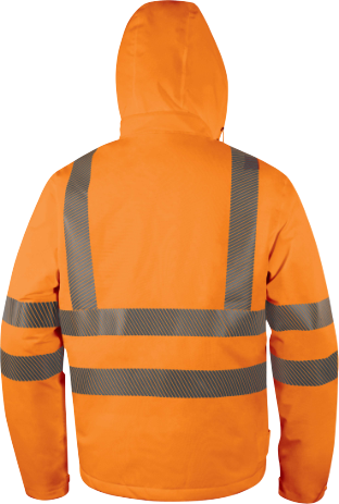 Delta Plus FLENHV Waterproof Winter Jacket – Insulated, Hi-Vis & Breathable
