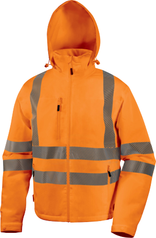 Delta Plus FLENHV Waterproof Winter Jacket – Insulated, Hi-Vis & Breathable