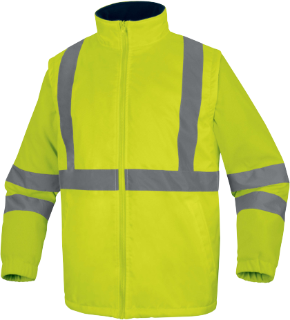 Delta Plus SPEED – Versatile 5-in-1 Waterproof High-Visibility Parka