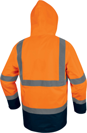 Delta Plus SPEED – Versatile 5-in-1 Waterproof High-Visibility Parka