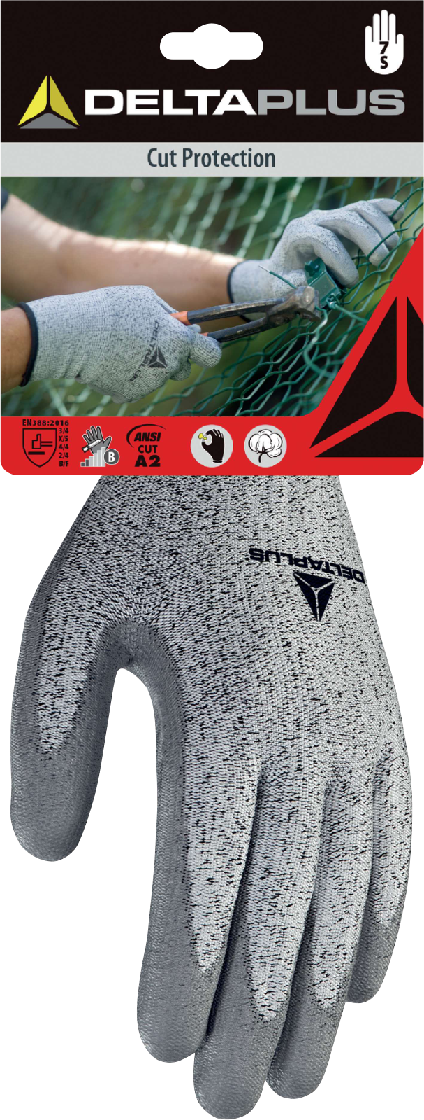 Delta Plus DPVENICUTB04 Cut-Resistant PU Coated Gloves