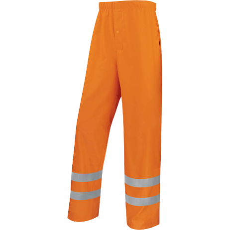 Delta Plus 900PANHV Outdoor High-Visibility Waterproof Rain Trousers