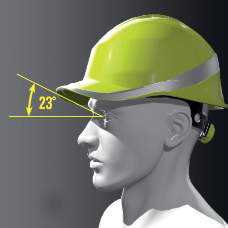 Delta Plus DIAMOND VI WIND  - Lightweight, Durable & Versatile Protection Safety Helmet