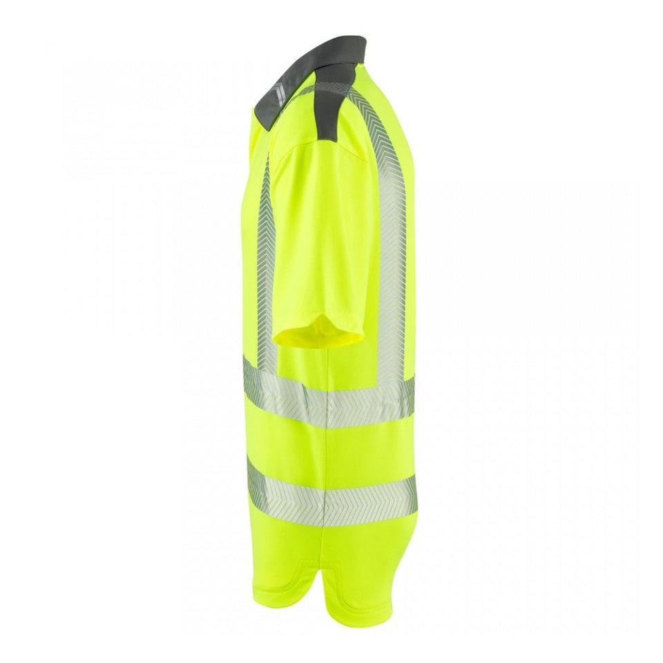 Leo Workwear TRIMSTONE Leo EcoViz COOLMAX High Performance Polo Shirt