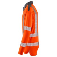 Leo Workwear GEORGEHAM Leo EcoViz COOLMAX High Performance Sleeved Polo S