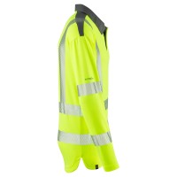 Leo Workwear GEORGEHAM Leo EcoViz COOLMAX High Performance Sleeved Polo S