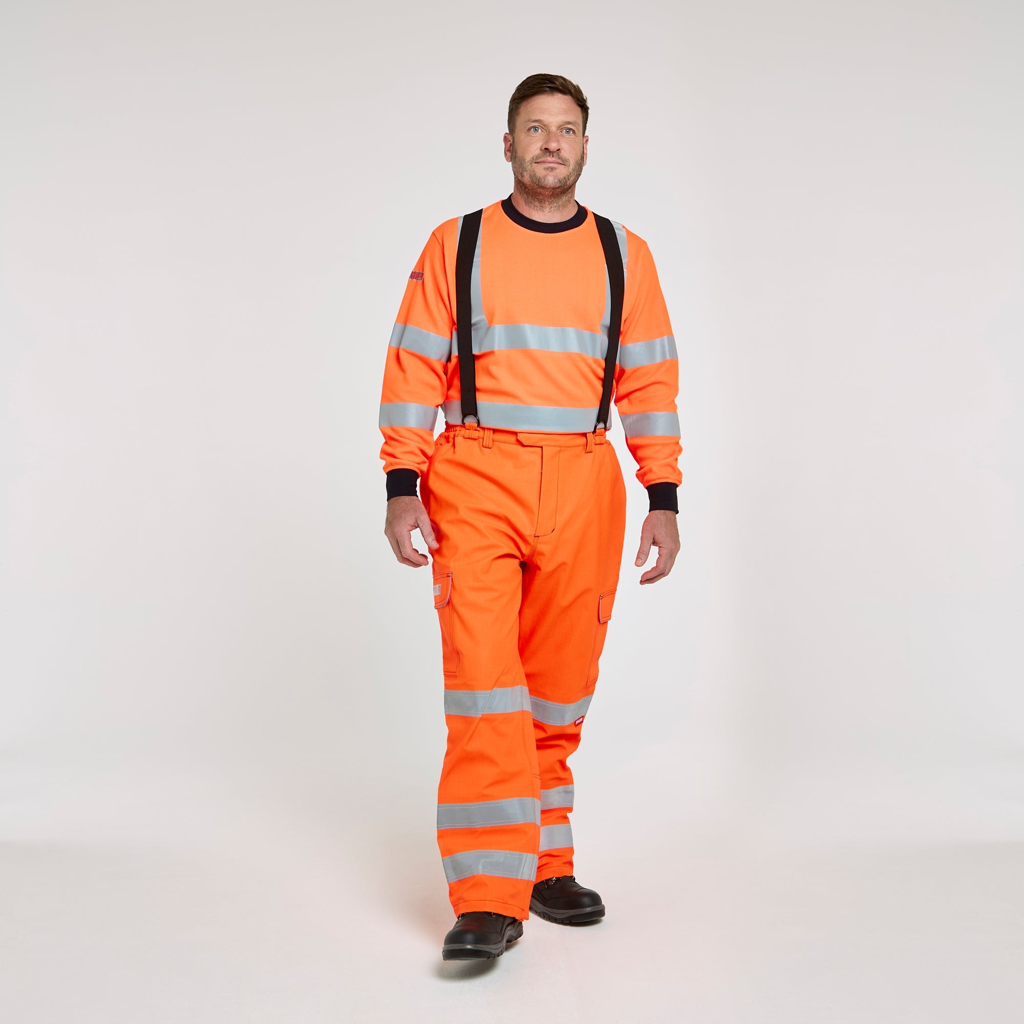 Pulsar Electric ARC Waterproof Salopettes Orange