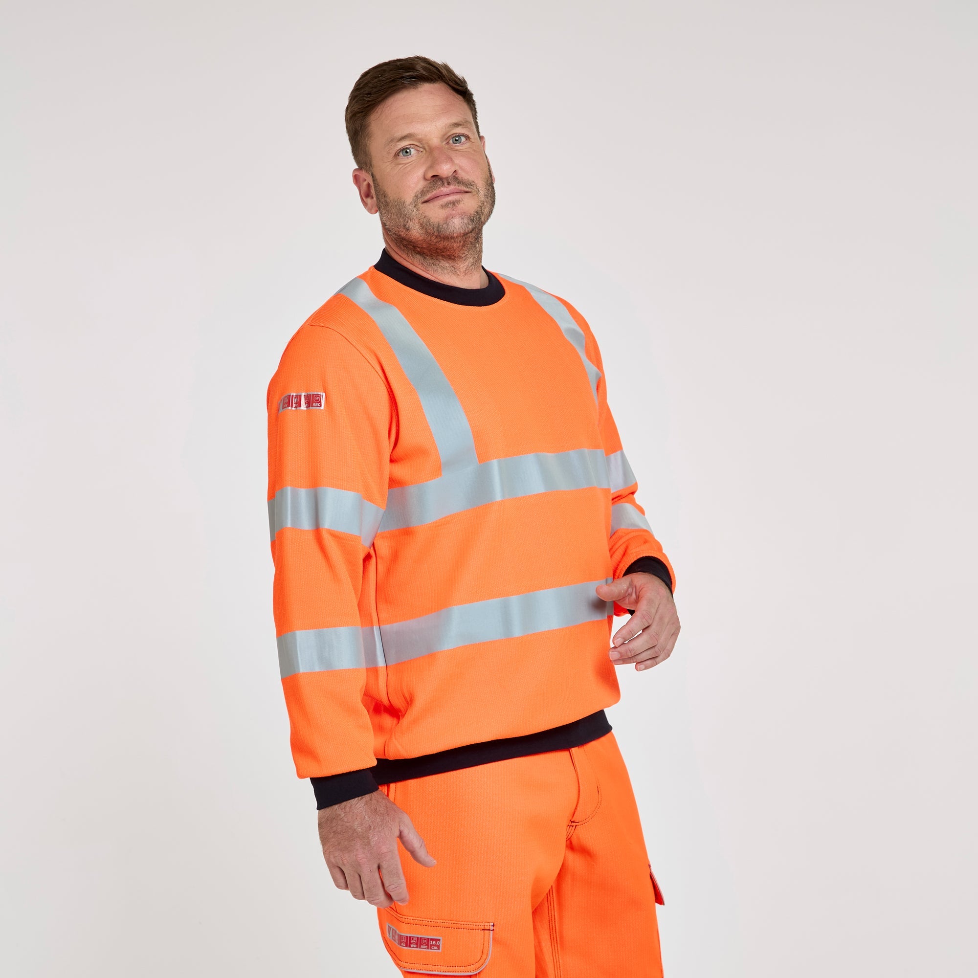 Pulsar Electric ARC-Flash Sweatshirt Orange