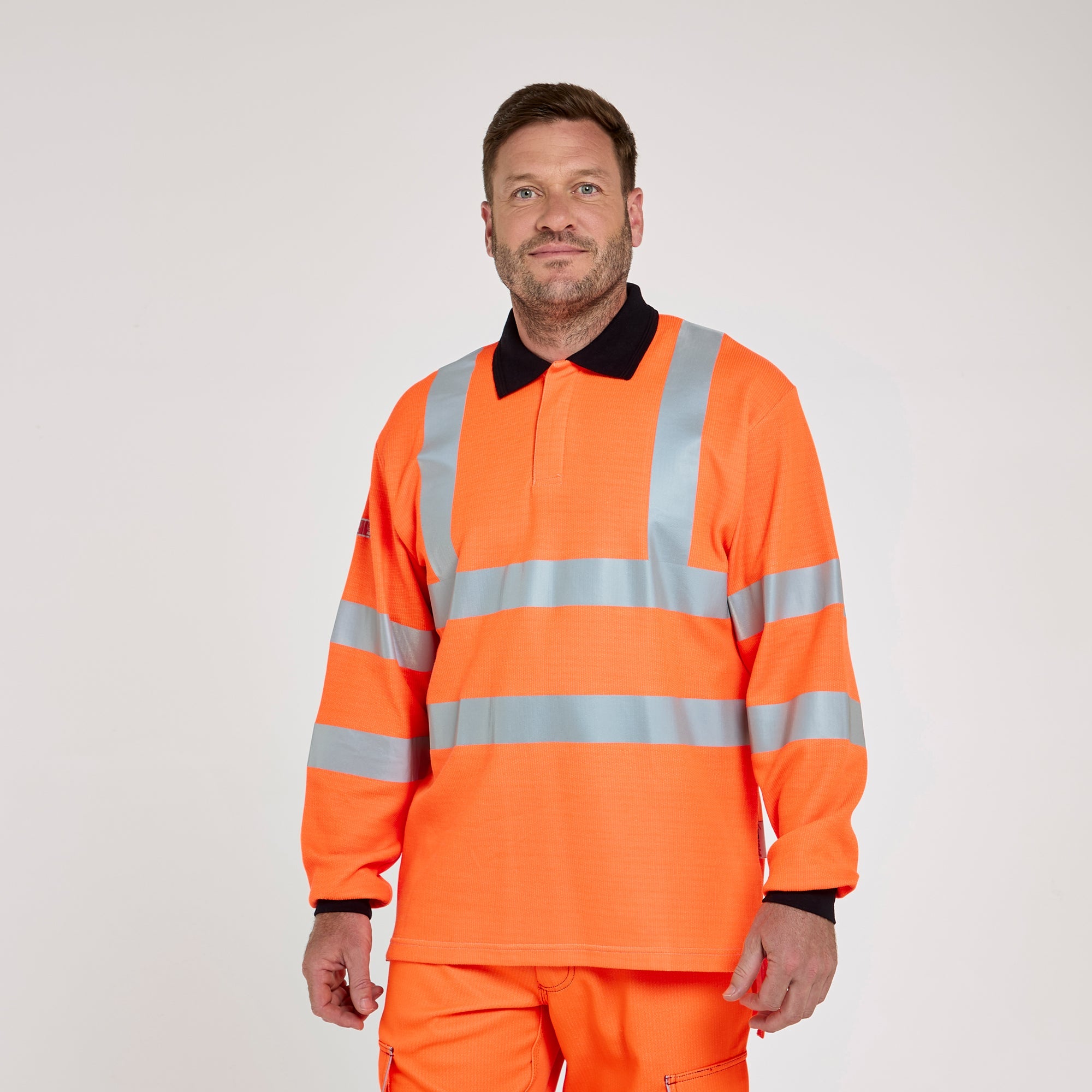 Pulsar Electric ARC Polo Shirt Orange
