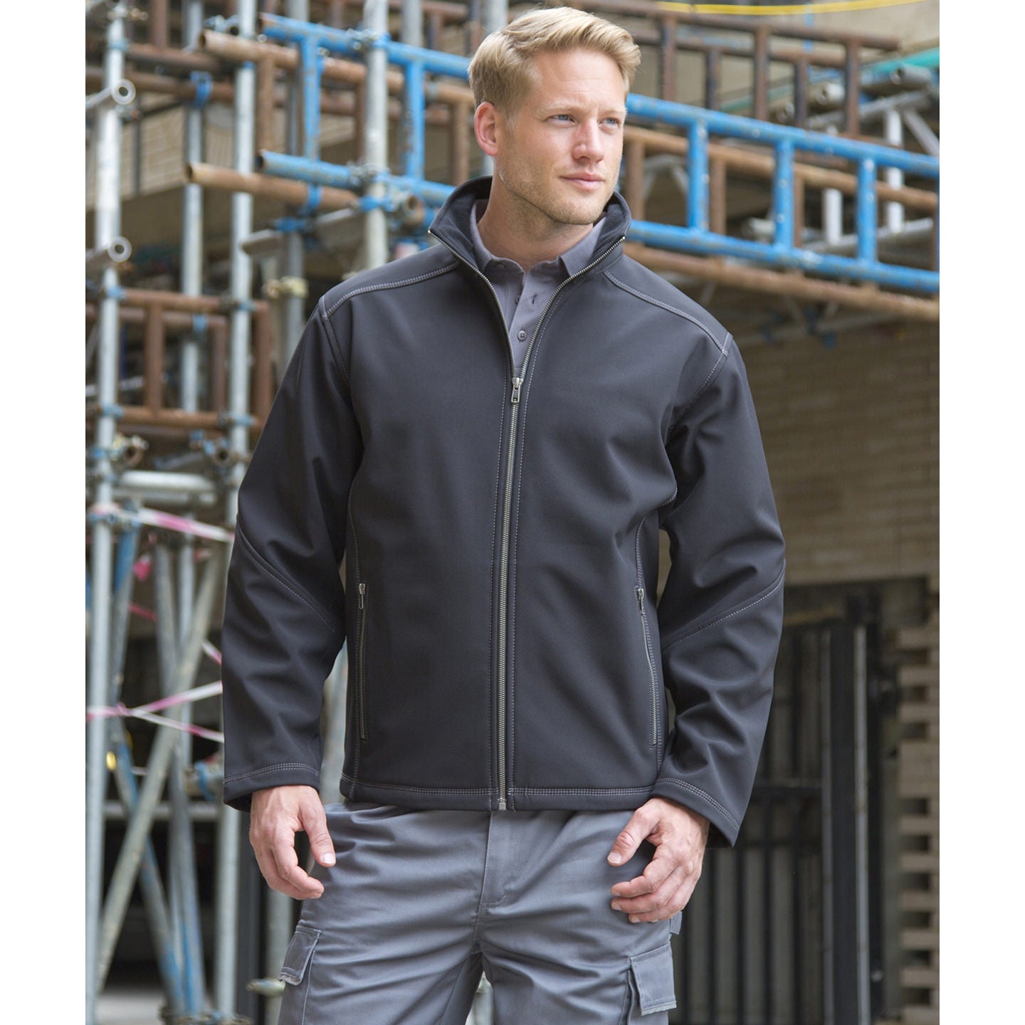 Result Workguard Treble Stitch Softshell