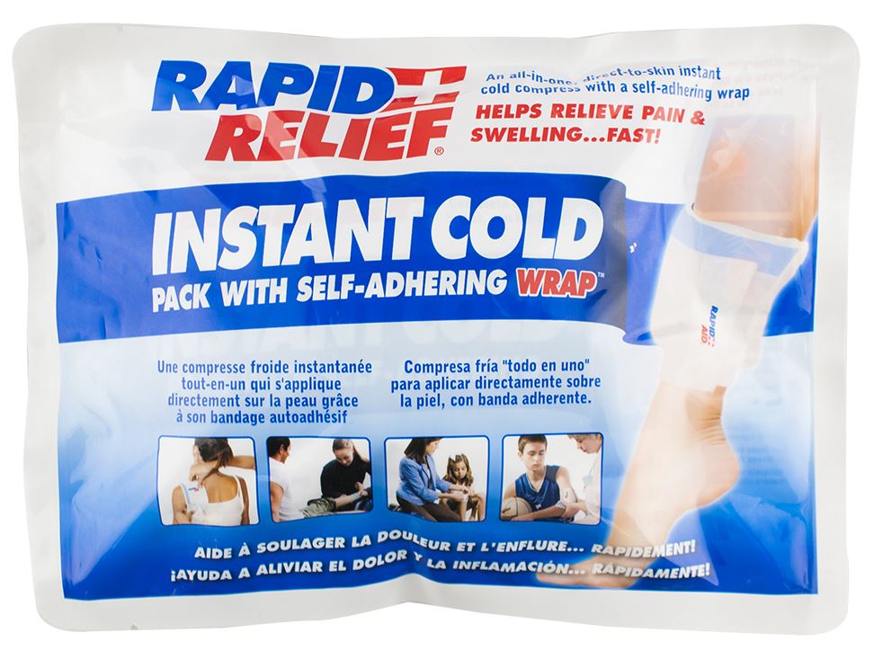 Beeswift Instant Cold Pack C/W Self Adhering Wrap
