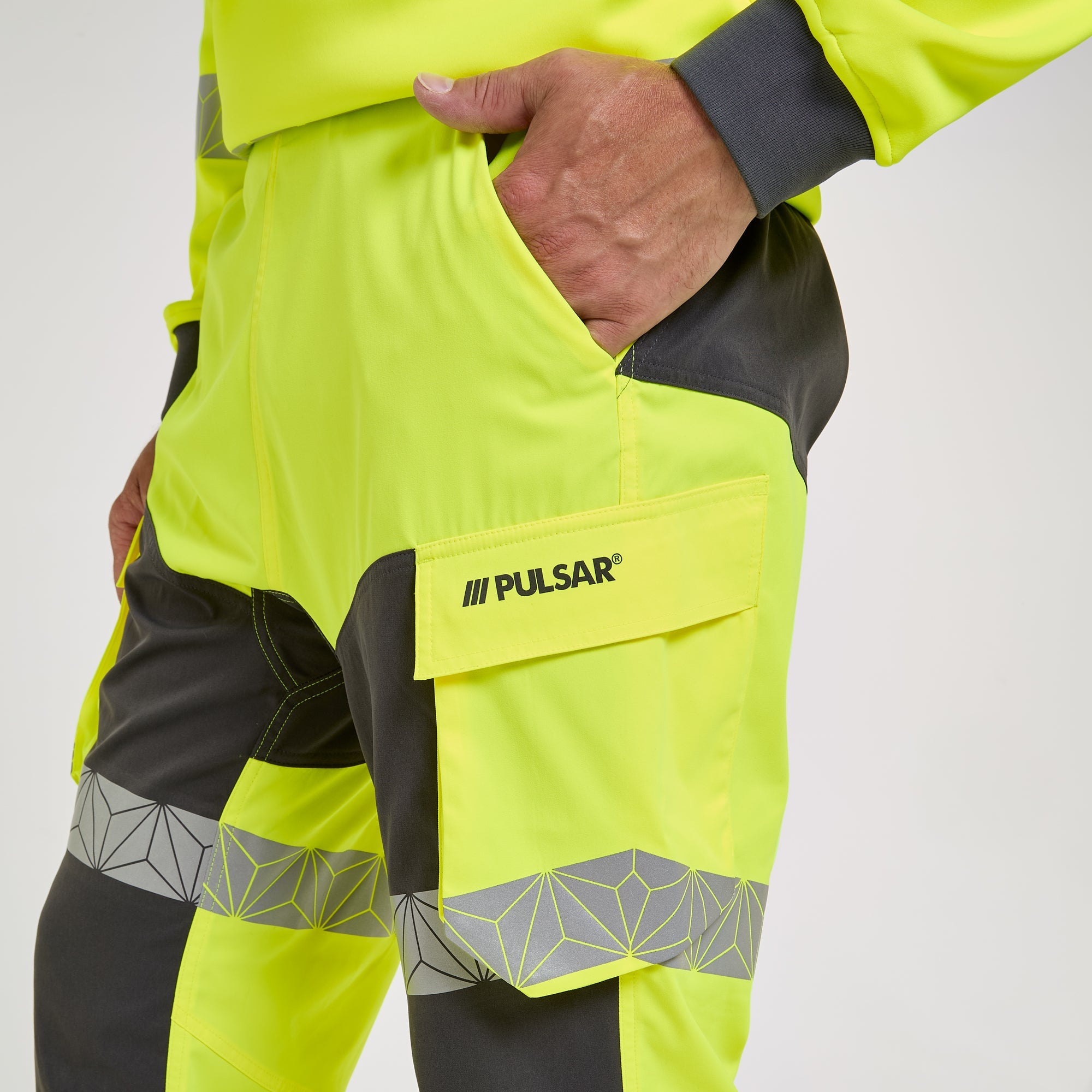 Pulsar Work Pant Yellow Grey (Unisex)