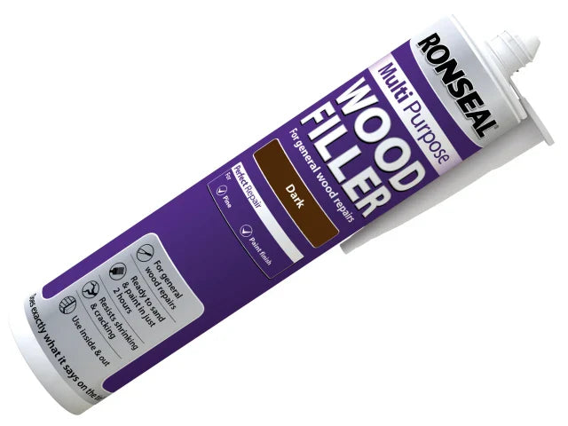 Ronseal Multipurpose Wood Filler Cartridge Light 310ml