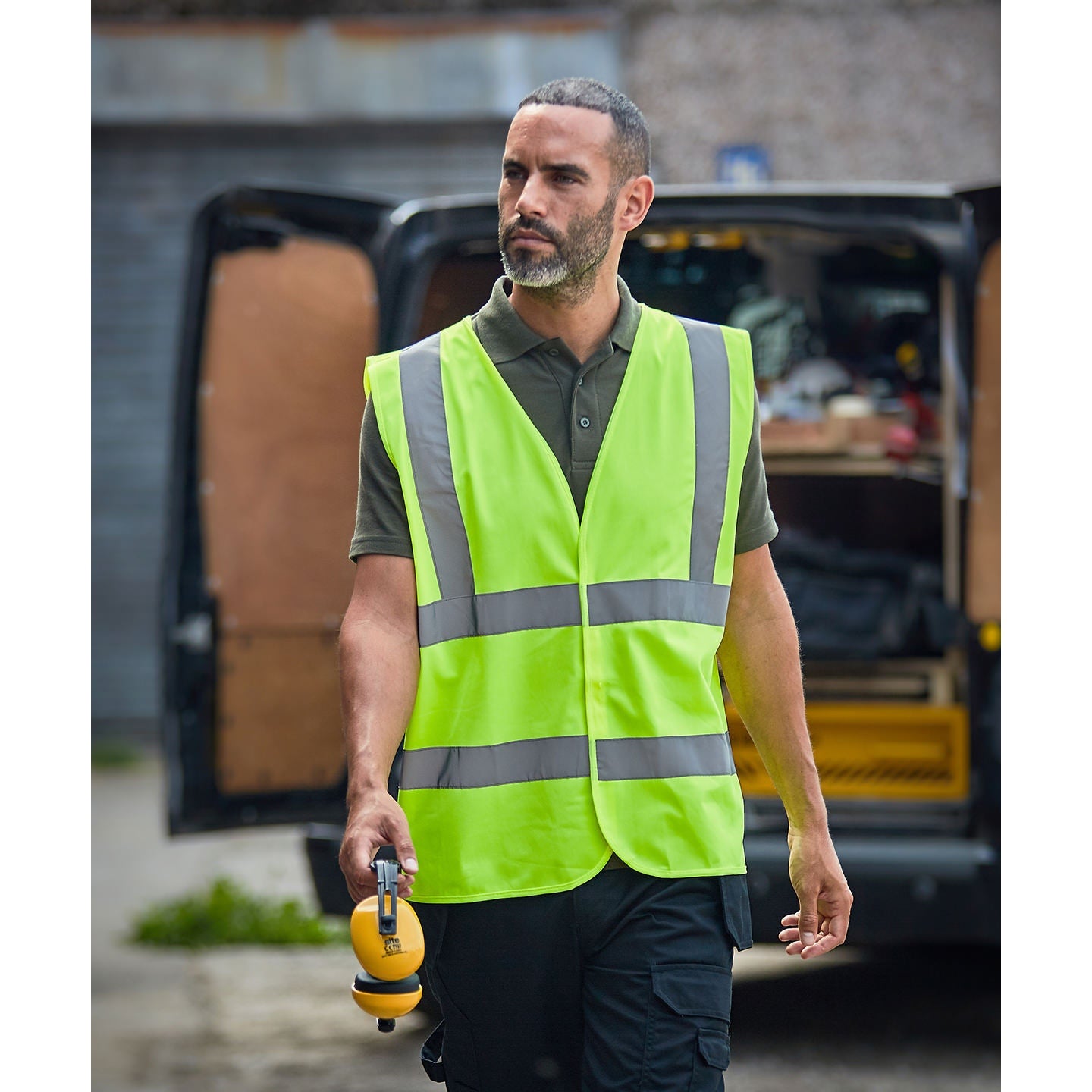 Prortx High Visibility Waistcoat - White