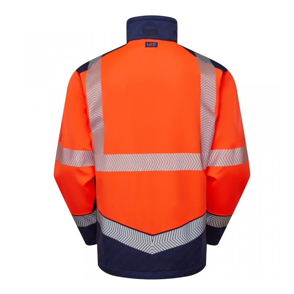 Leo Workwear BOWDEN Leo EcoViz Softshell Jacket