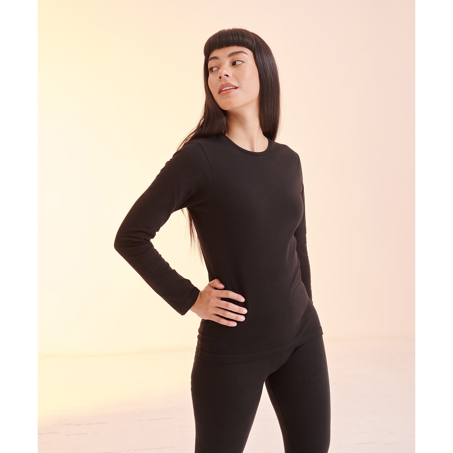 Sf Women's Feel Good Long Sleeved Stretch T-Shirt