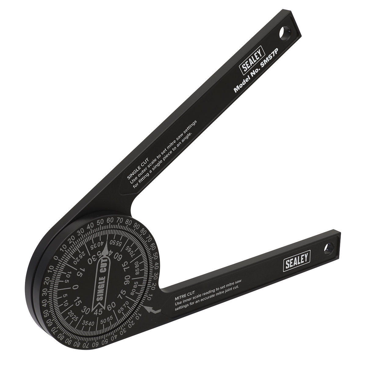 Sealey Mitre Saw Protractor - Aluminium