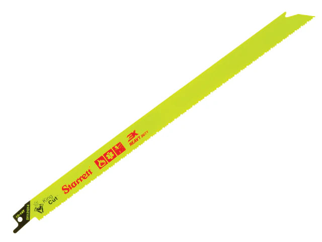 Starrett BR121014-5 Bi-Metal King Cut Demolition Blade 300mm 10-14 TPI (Pack 5)