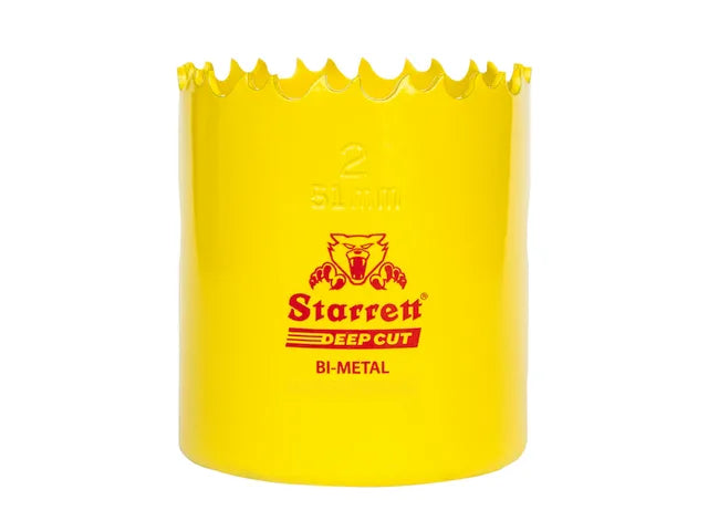 Starrett DCH0378 Deep Cut Bi-Metal Holesaw 98mm