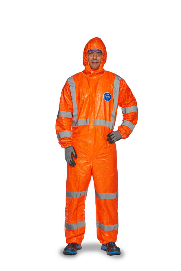 Beeswift Tyvek 500 Hv Hooded Or Ris-3279