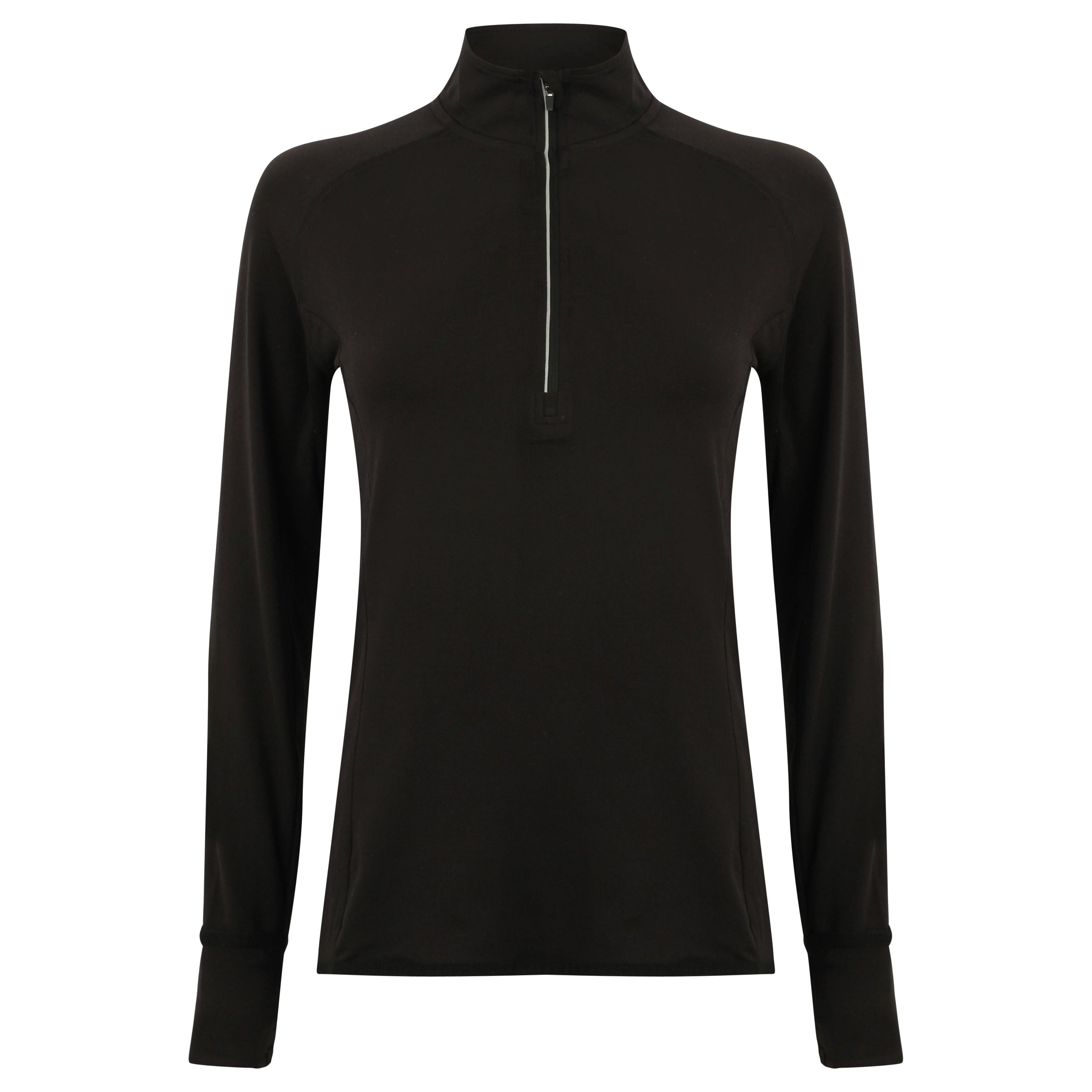 Tombo Women's Long-Sleeved ¼ Zip Top