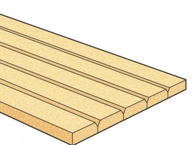 Trend 11/3 x 1/2 TCT V-Groove Cutter 45° 9.2 x 19.1mm